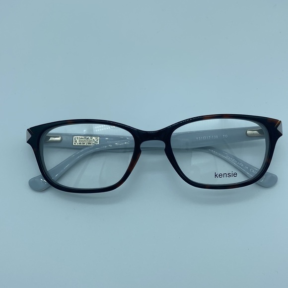 Kensie "Elegant" Tortoise Petite Ophthalmic Frame - Picture 2 of 8